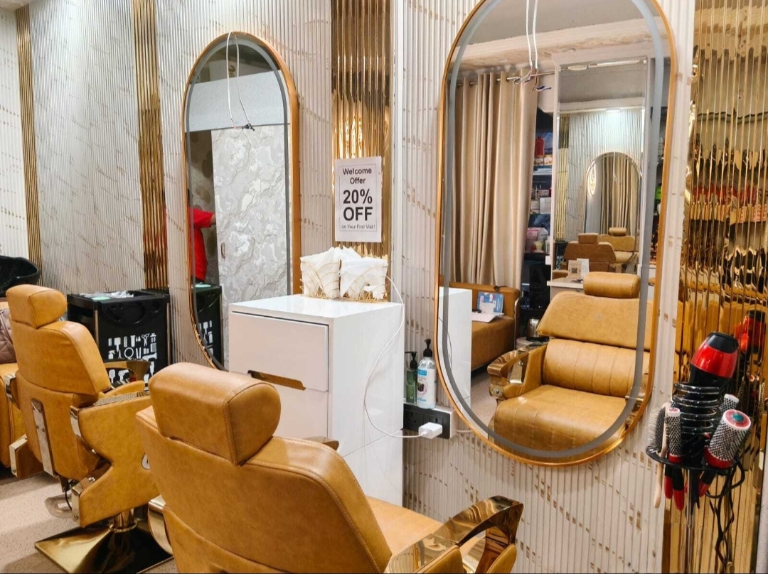 Golden Blossom Beauty Salon interior